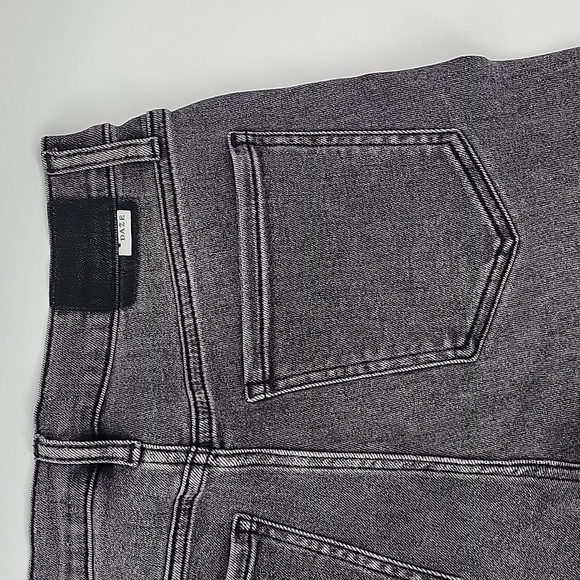 Gray Jeans-High Rise Oasis Vintage Straight Up by Daze Denim-Milkyway - Picture 12 of 16